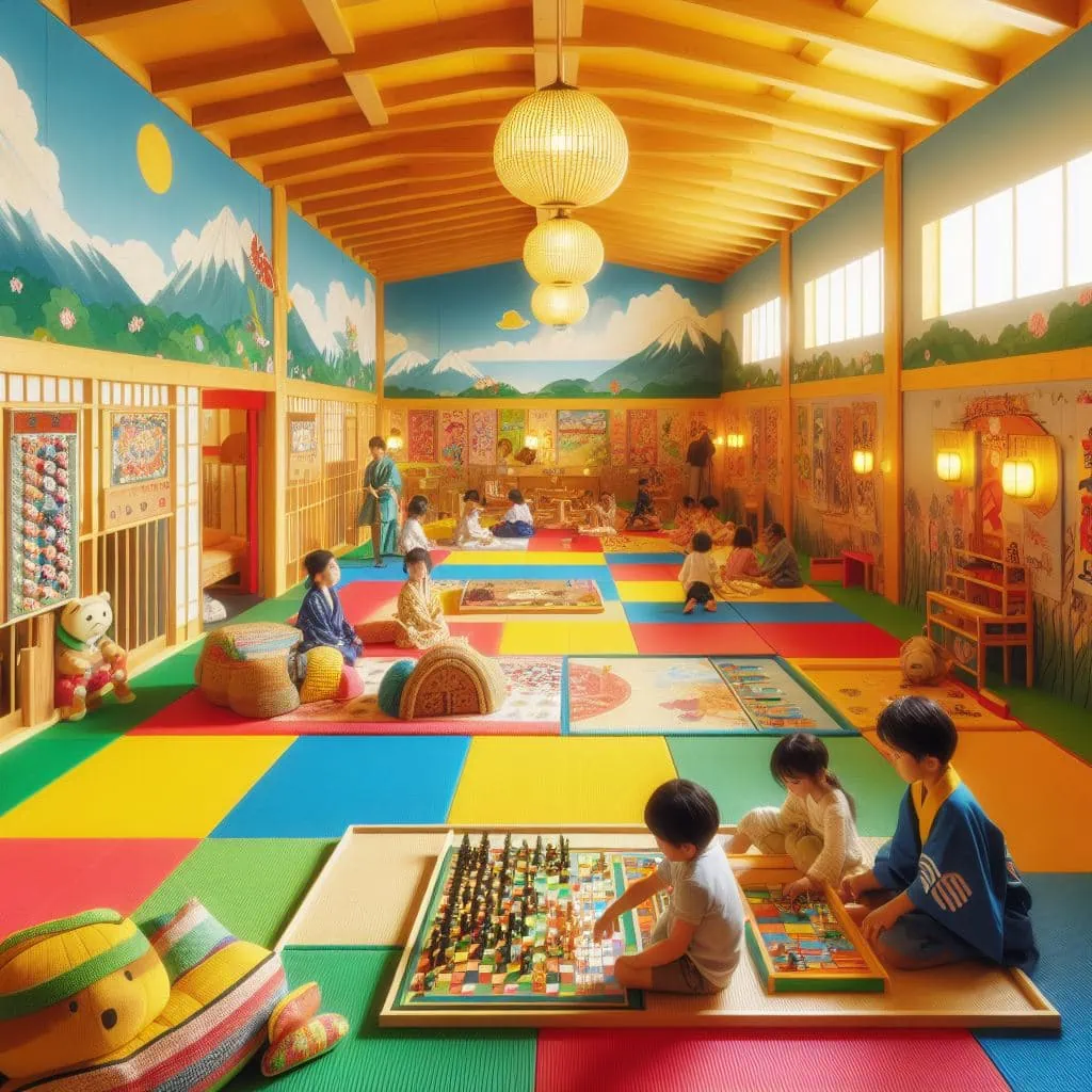 el tatami para areas recreativas brinda seguridad y estetica, sobre todo para los niños