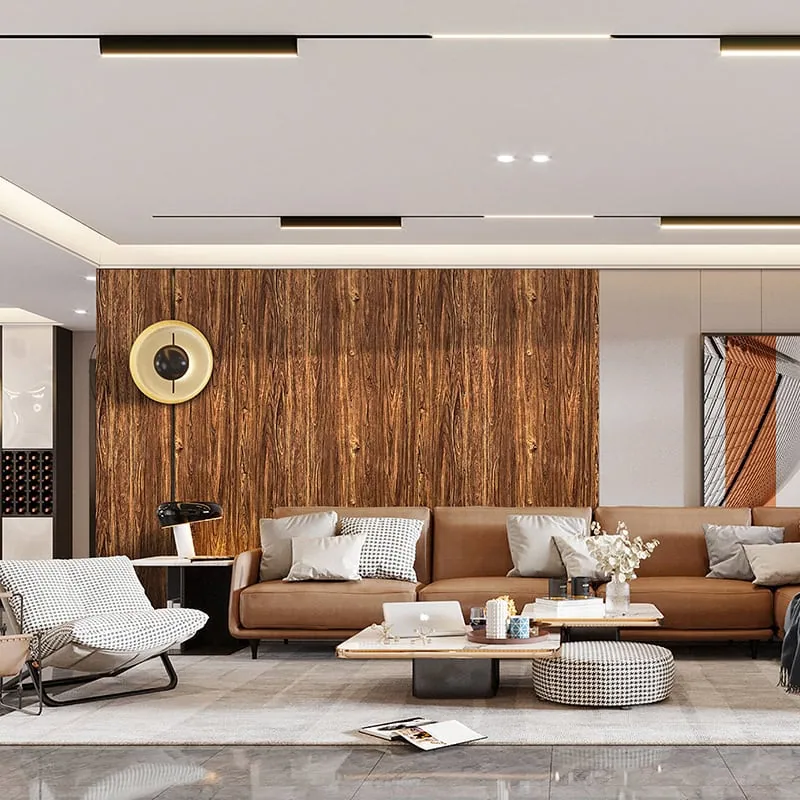 placa tipo madera veteada marca tekno step de pvc